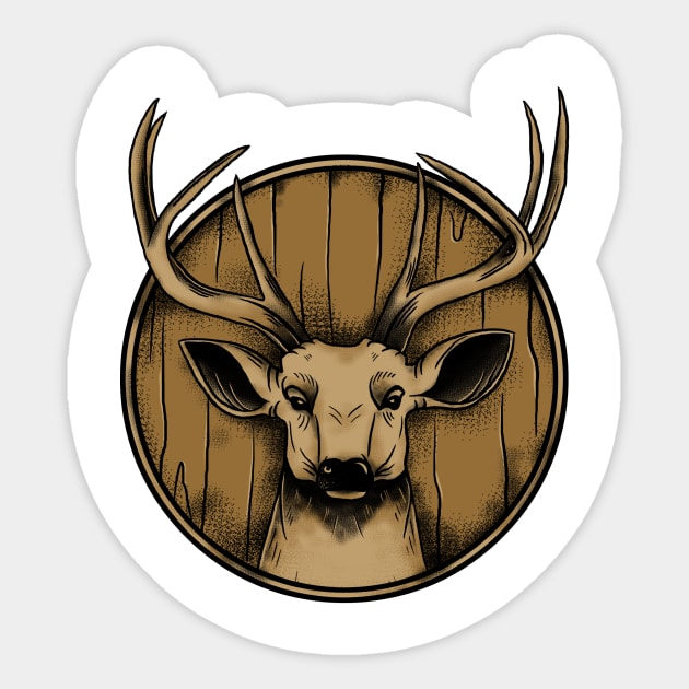 Deer logo Sticker by Candy Store